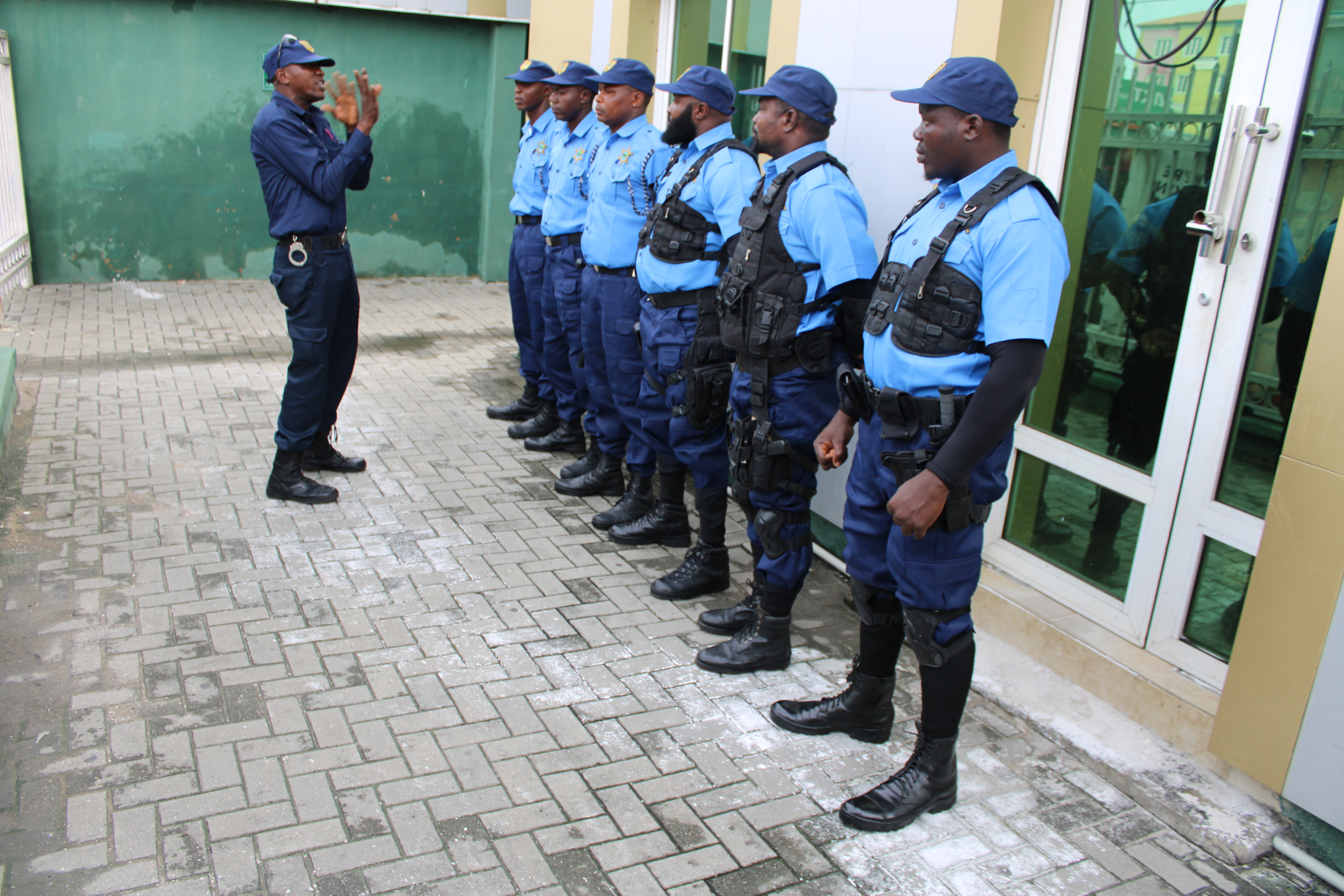 CCTV monitoring room